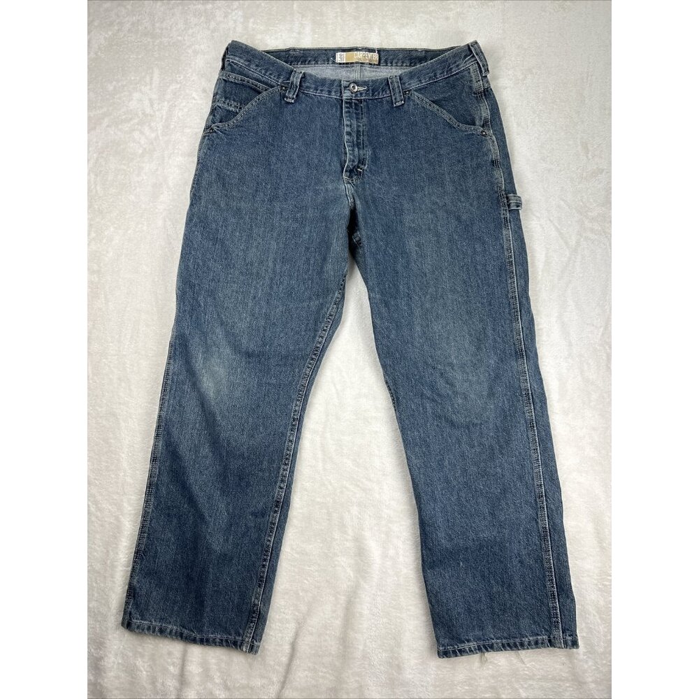 Lee Dungarees Jeans Vintage Carpenter Cargo Utility Pocket Blue Men’s 38 X 30